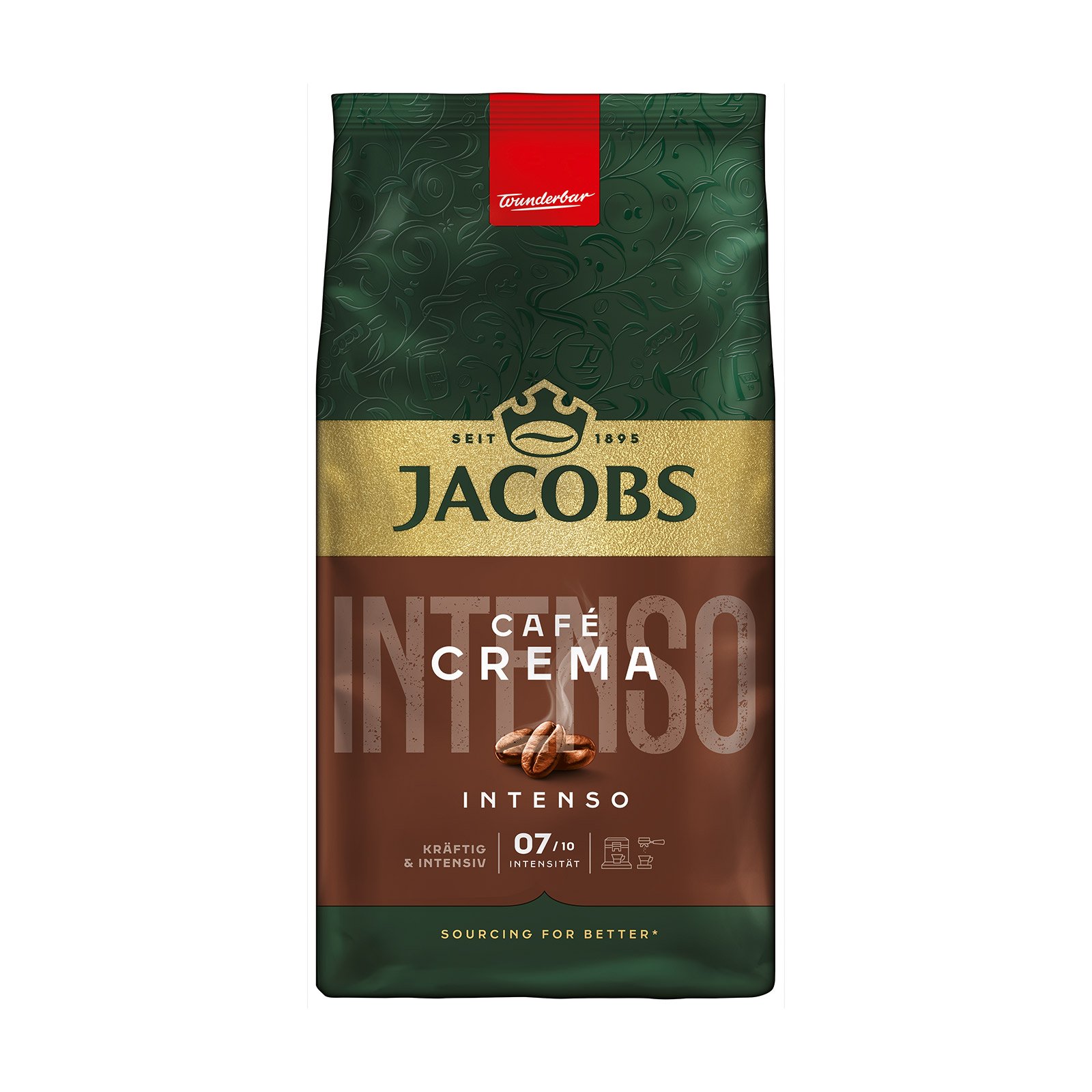 Jacobs Caffe Crema Intenso Ganze Bohne