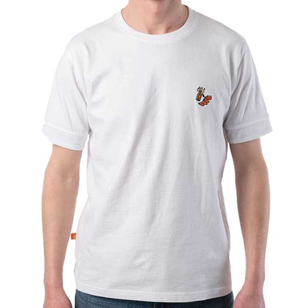 T-shirt BV SPORT T-SHIRT COTON DBDB BIERE BLANC