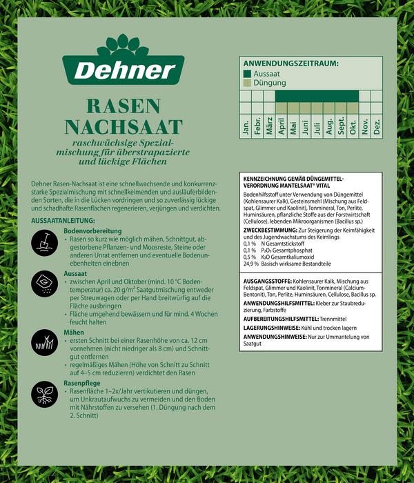 Dehner Rasen-Nachsaat