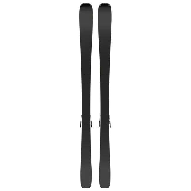 STANCE 80 (and M11)  All Mountain-Ski-Set, Unisex Black/NeonCoral/AshleyBlue