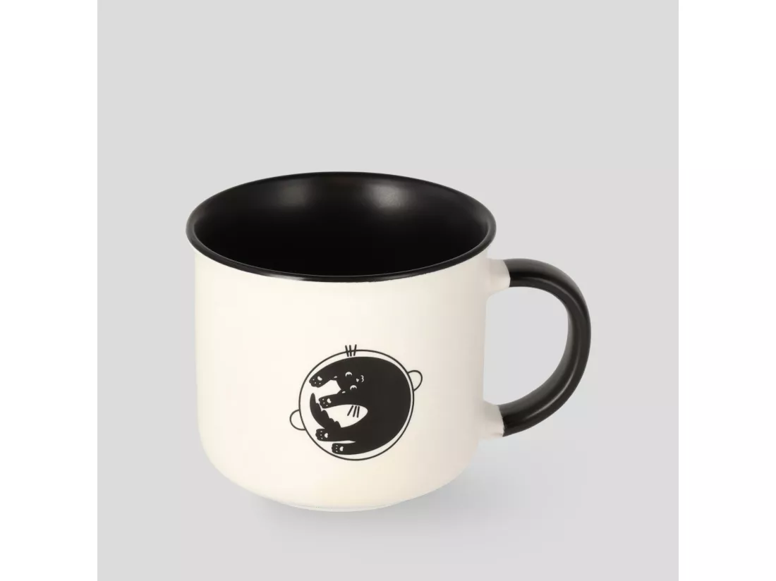 Tasse Sirin Blanc Moyen 7.5 x 8.5 x 10.5