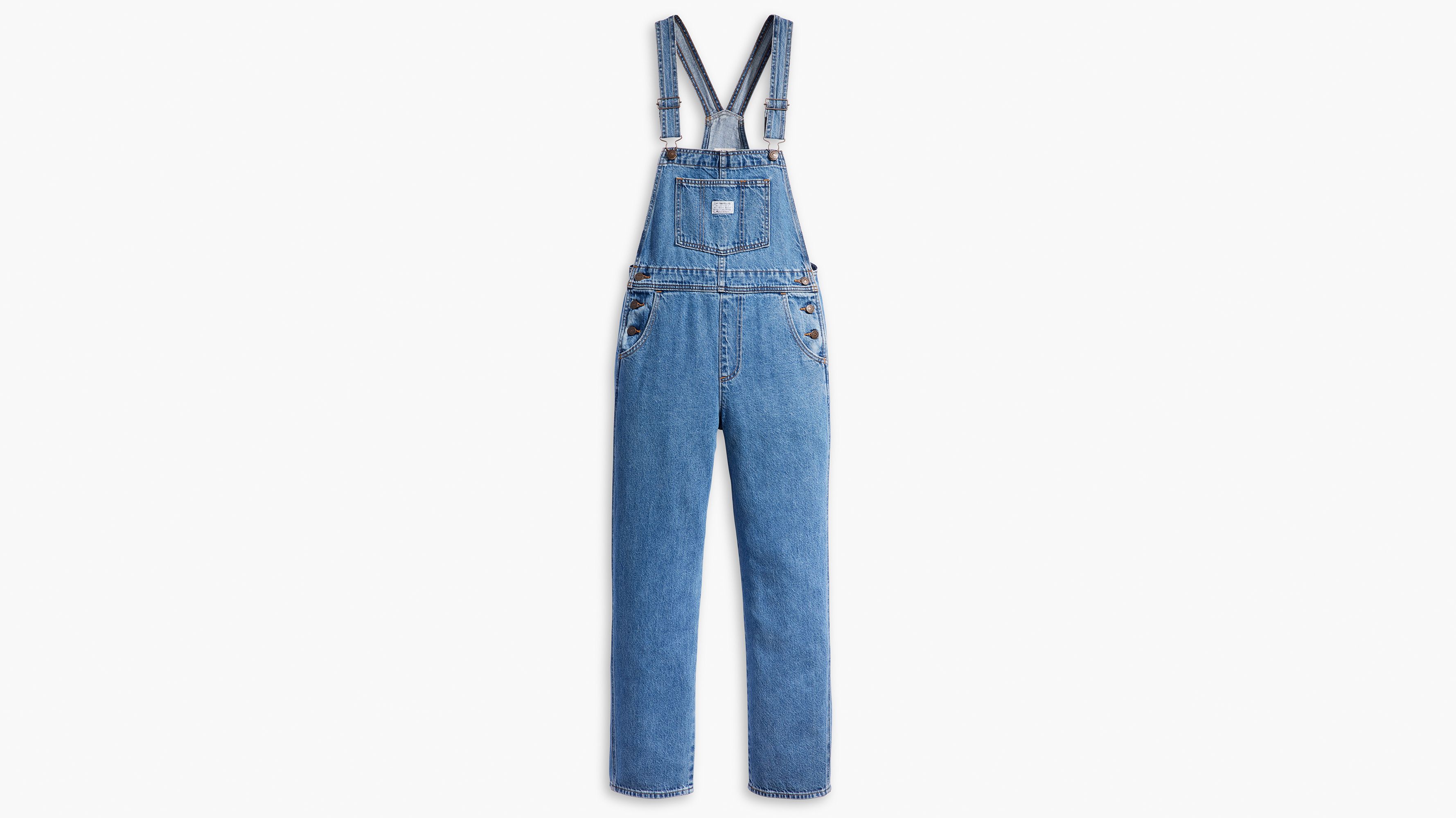 Salopette vintage denim - Foolish Love - Bleu