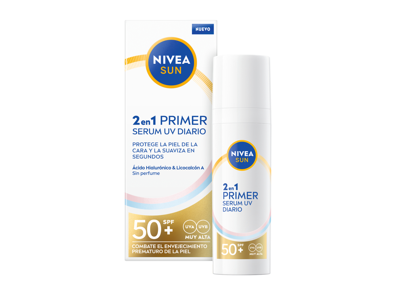 PRIMER NIVEA SUN FPS 50  2EM1 30ML