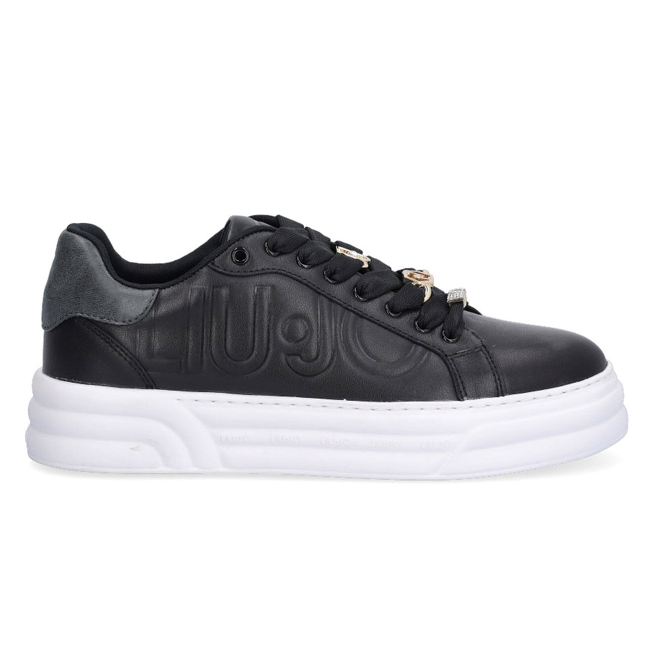 Liu-Jo Sneakers en Cuir Marina noires