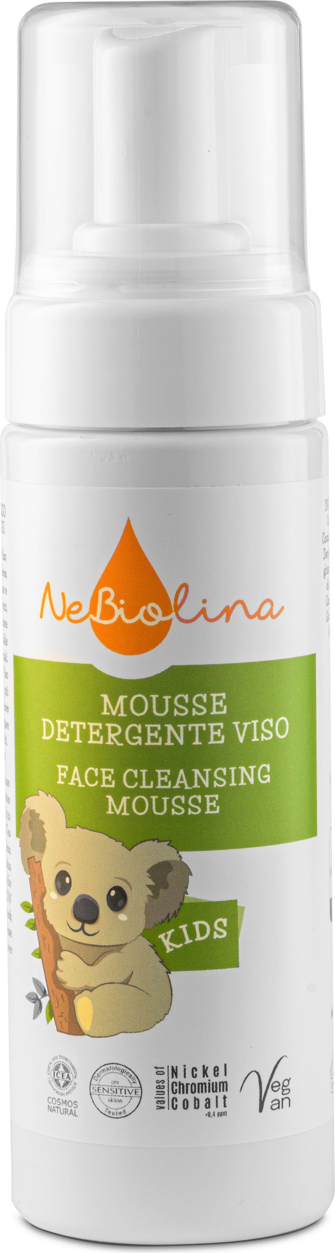 NeBiolina  KIDS Face Cleansing Mousse, 150 ml