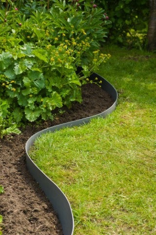 Nature borderrand grijs 10 m