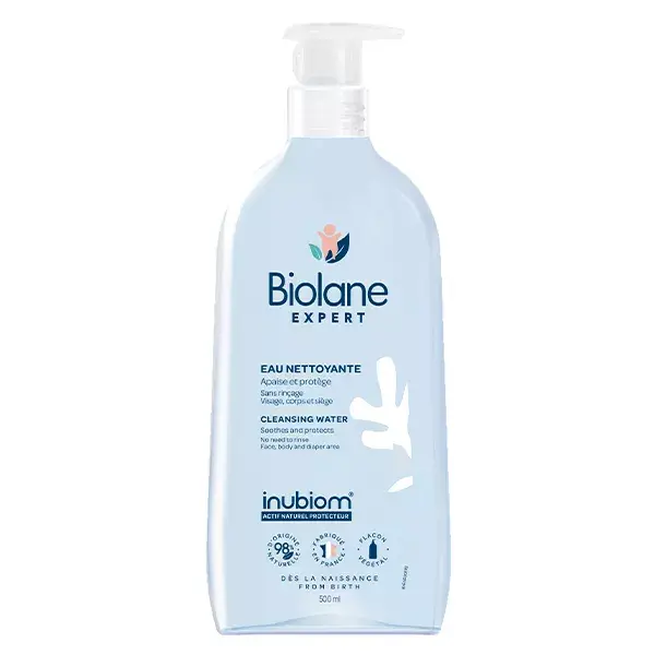 Biolane Expert - Água Micelar de Limpeza Sem Enxágue - Pele Sensível - 500ml