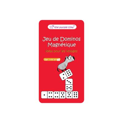 The Purple Cow - Jeu de voyage magnétique - Dominos