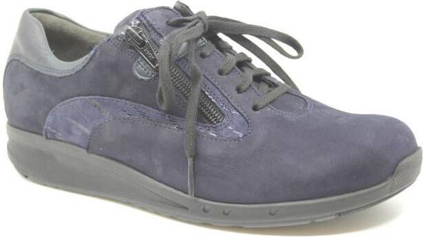 Durea 6240~H~~~~~~~~~~~~~~~~~~~~~~~~ Lage sneakersDames sneakers Blauw