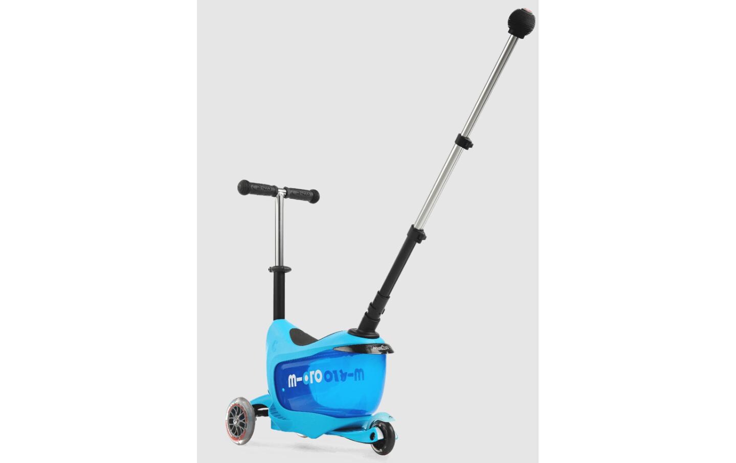 Kickboard Mini2go Deluxe Plus Blue<br>Scooter mit Sitz