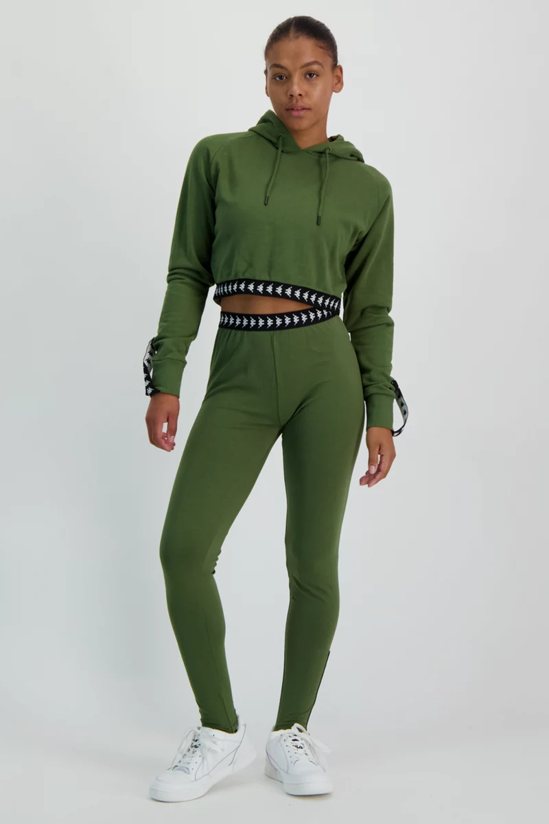 Kappa 222 Banda Vanity Crop Damen Hoodie