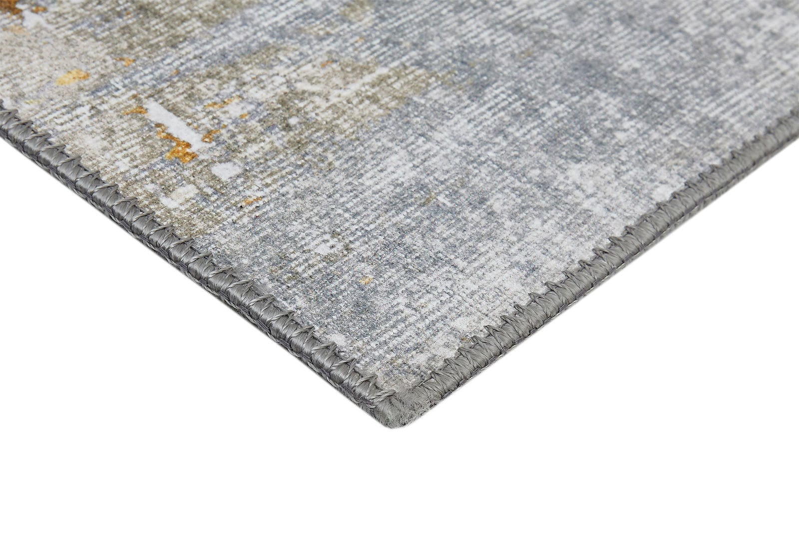 Teppich ALMONTE 155 x 230 cm creme/senfgelb
