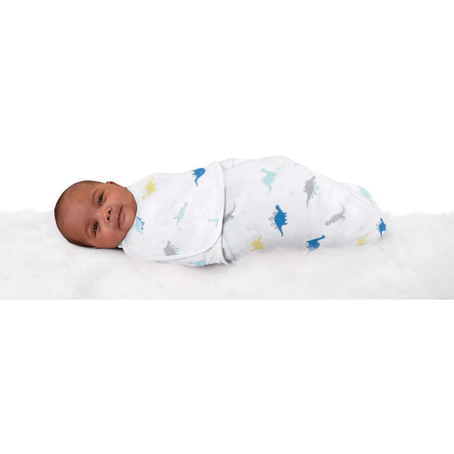 aden + anais™ essentials easy swaddle™ Wickel-Pucktuch 3er-Pack dino-rama 4-6 Monate