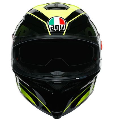 Casque AGV K-5 S - FAST 46 MAXVISION - Noir / Jaune