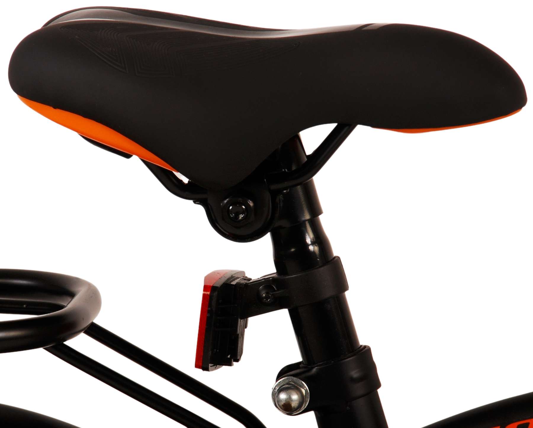 Kinderfahrrad Thombike für Jungen 14 Zoll Kinderrad in Schwarz Orange