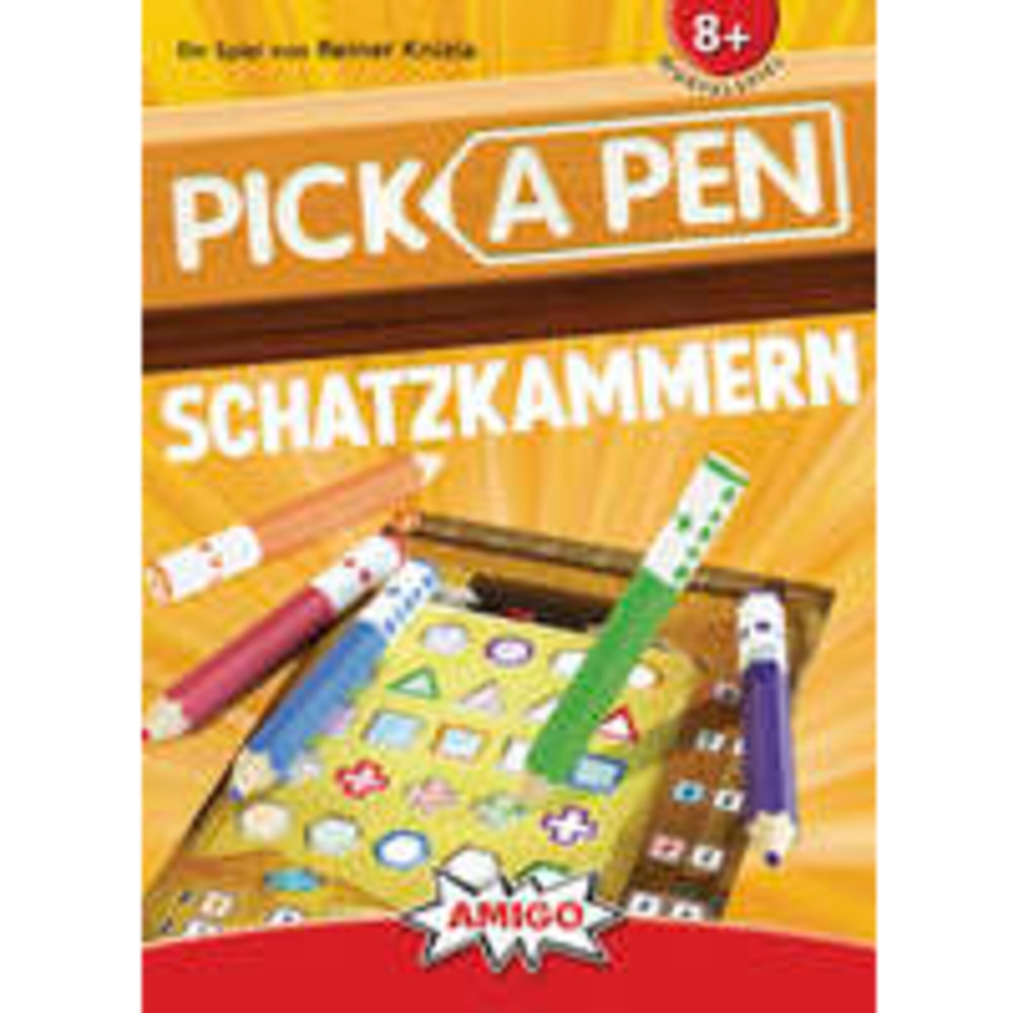 Amigo Rätselspiel Pick a Pen: Schatzkammern