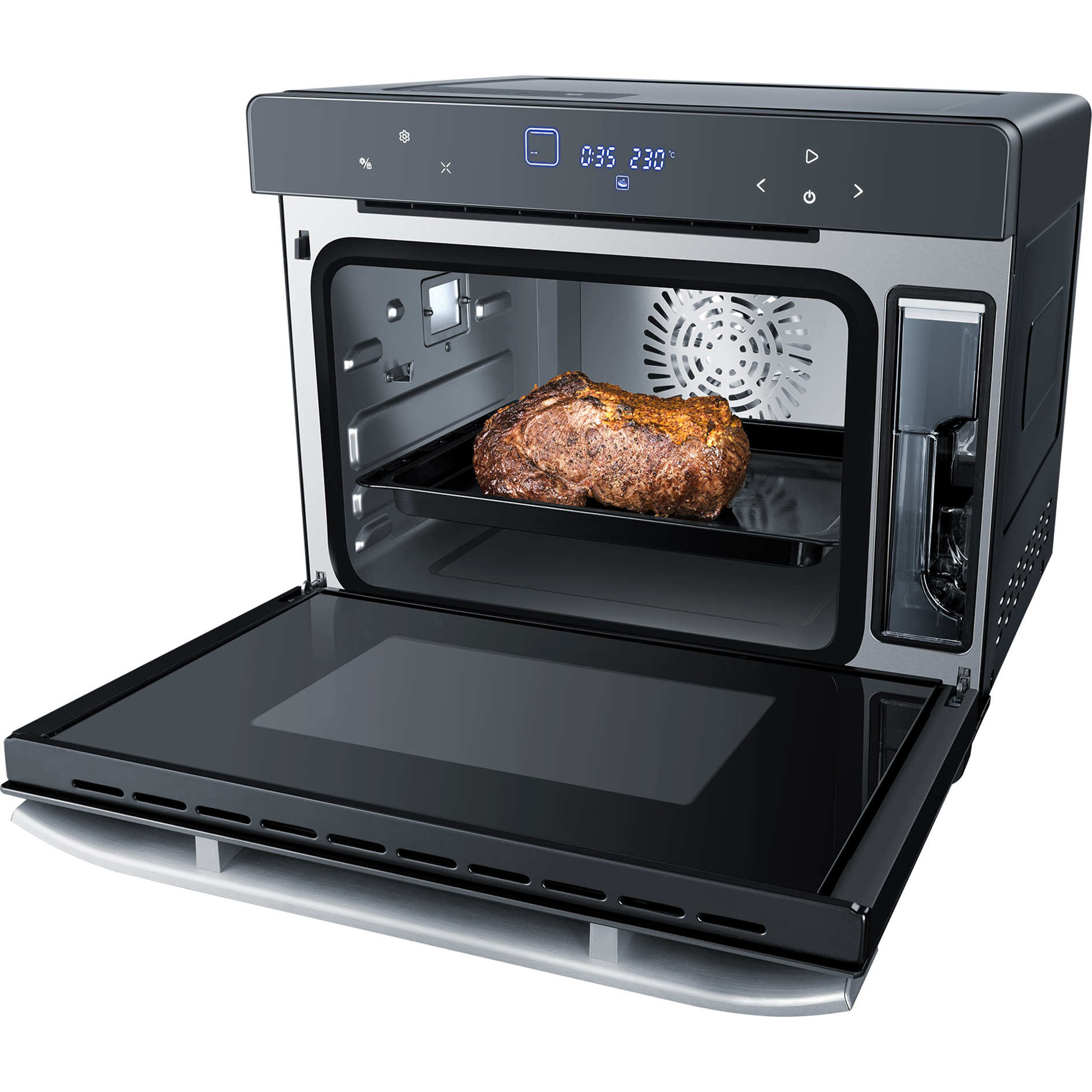 STEBA Multifunktions-Dampfbackofen DG 40 - schwarz - 2100 Watt