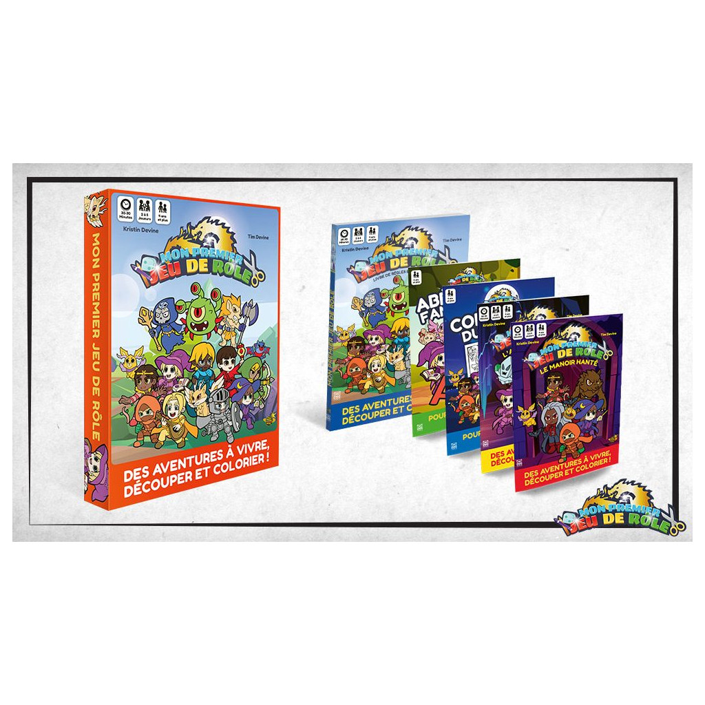 Mon Premier Jeu de Rôle - Coffret intégral