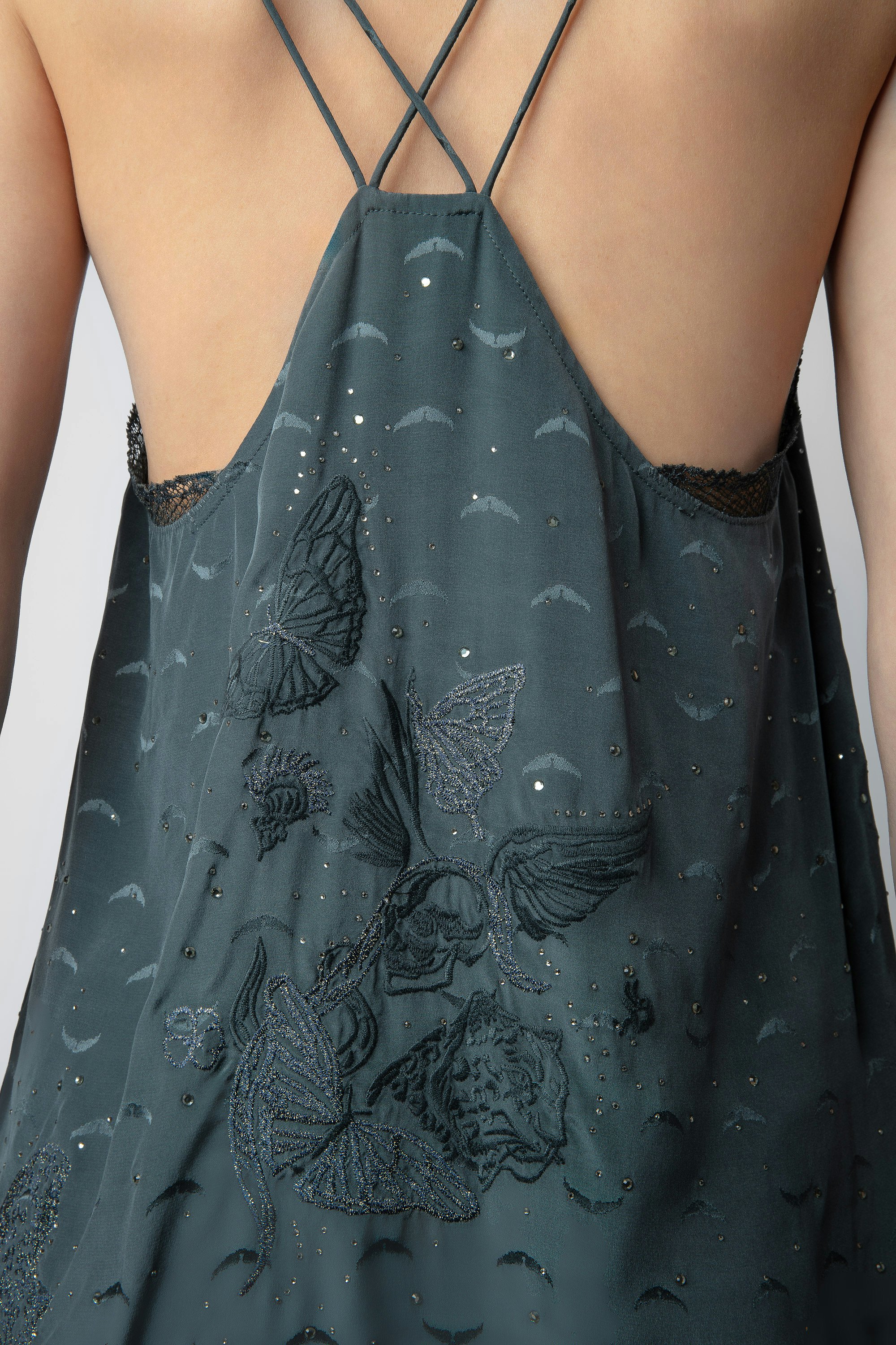Robe Calissa Soie Jacquard