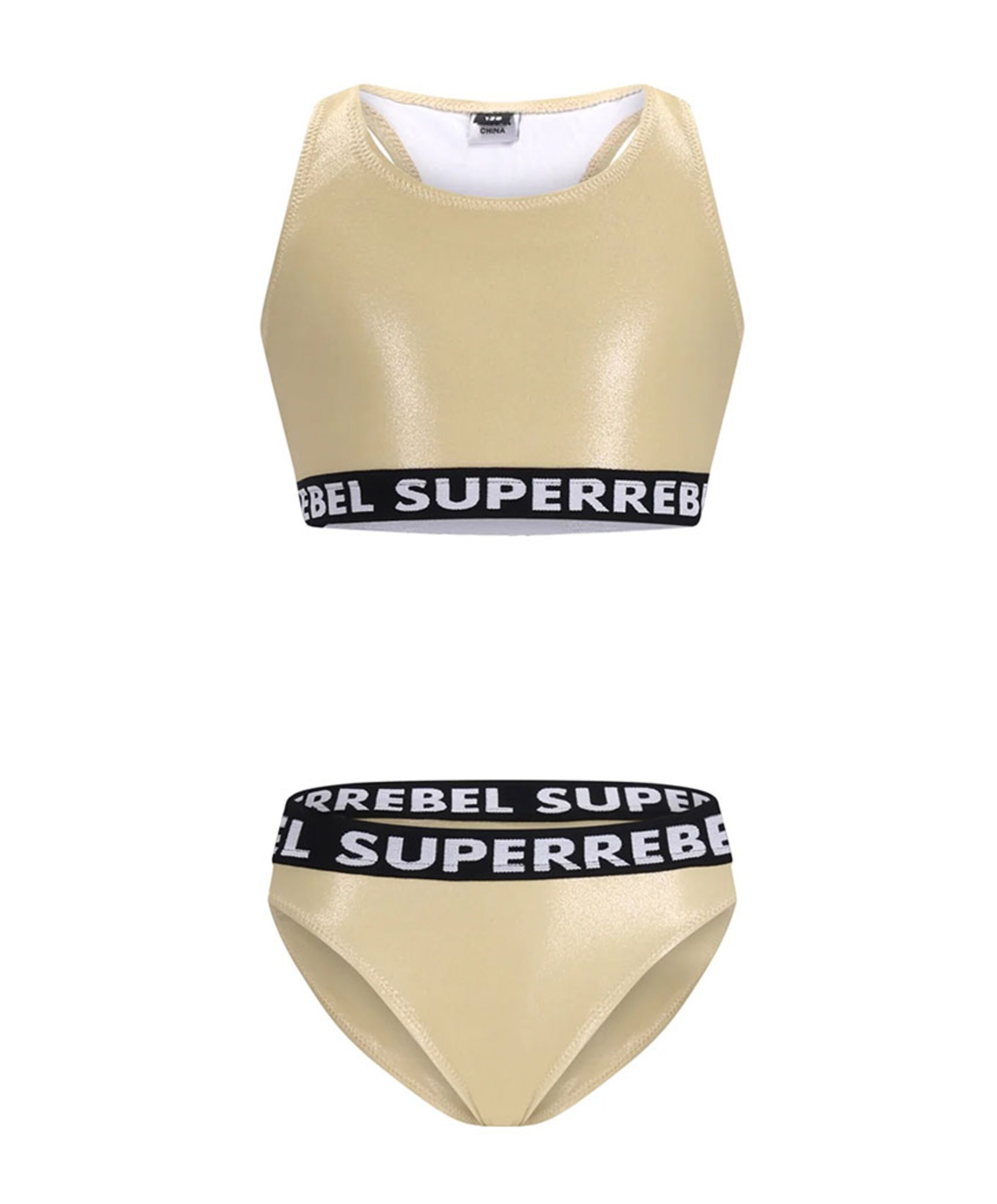 Superrebel Meisjes bikiniset goud