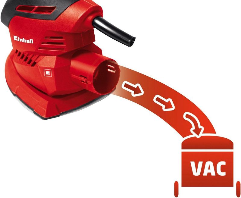 Einhell - TH-OS 1016 - Multischuurmachine - Ergonomisch - Klittenbandsysteem