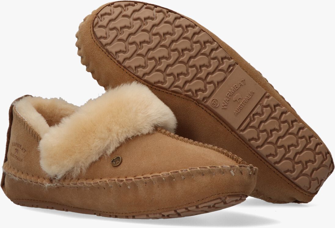 WARMBAT camel warmbat pantoffels barrine