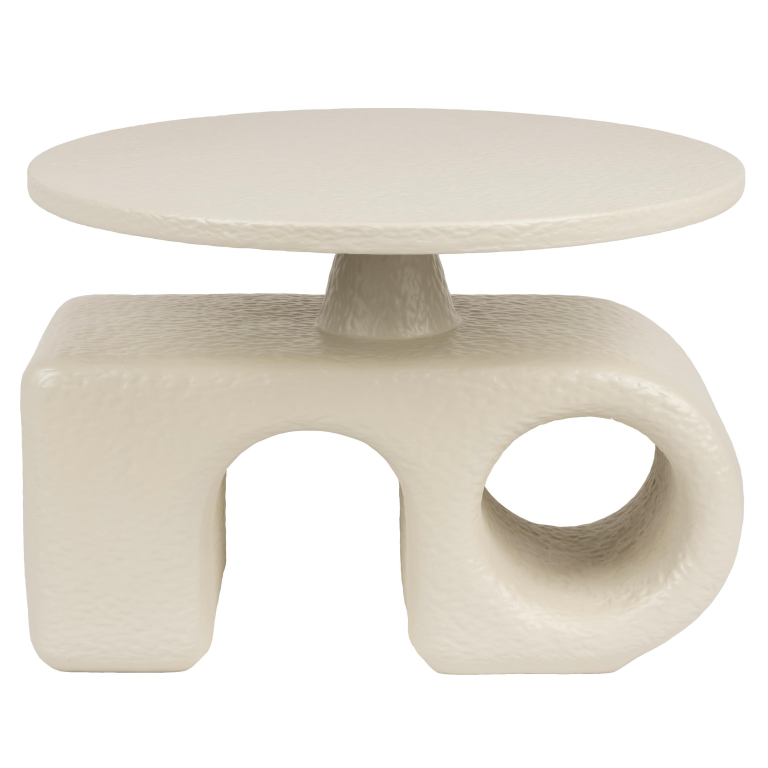 Zuiver Hermit bijzettafel beige