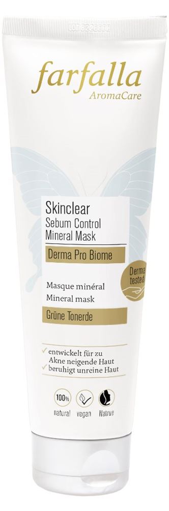 Farfalla Skinclear Sebum Control Mineral Mask Tb 50 ml