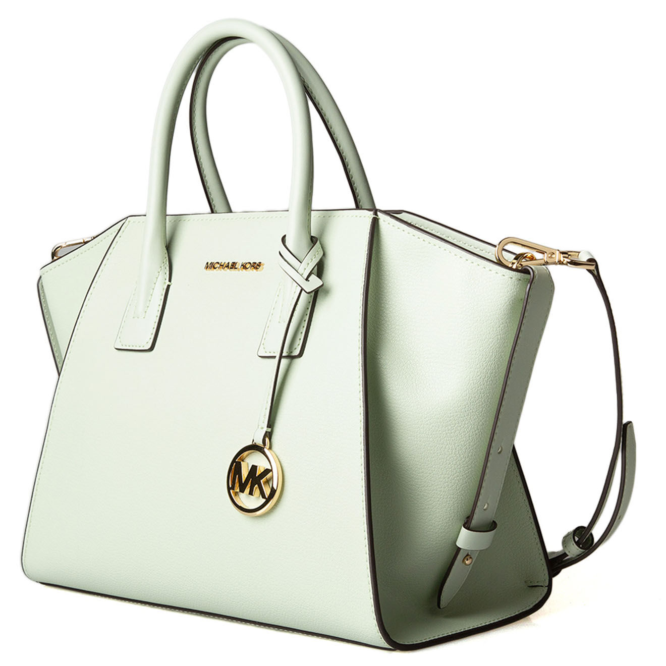 Michael Kors Sac cabas en Cuir zippé Large Avril  vert - 42x26x16 cm