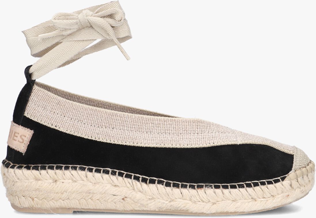 zwarte shabbies espadrilles palma
