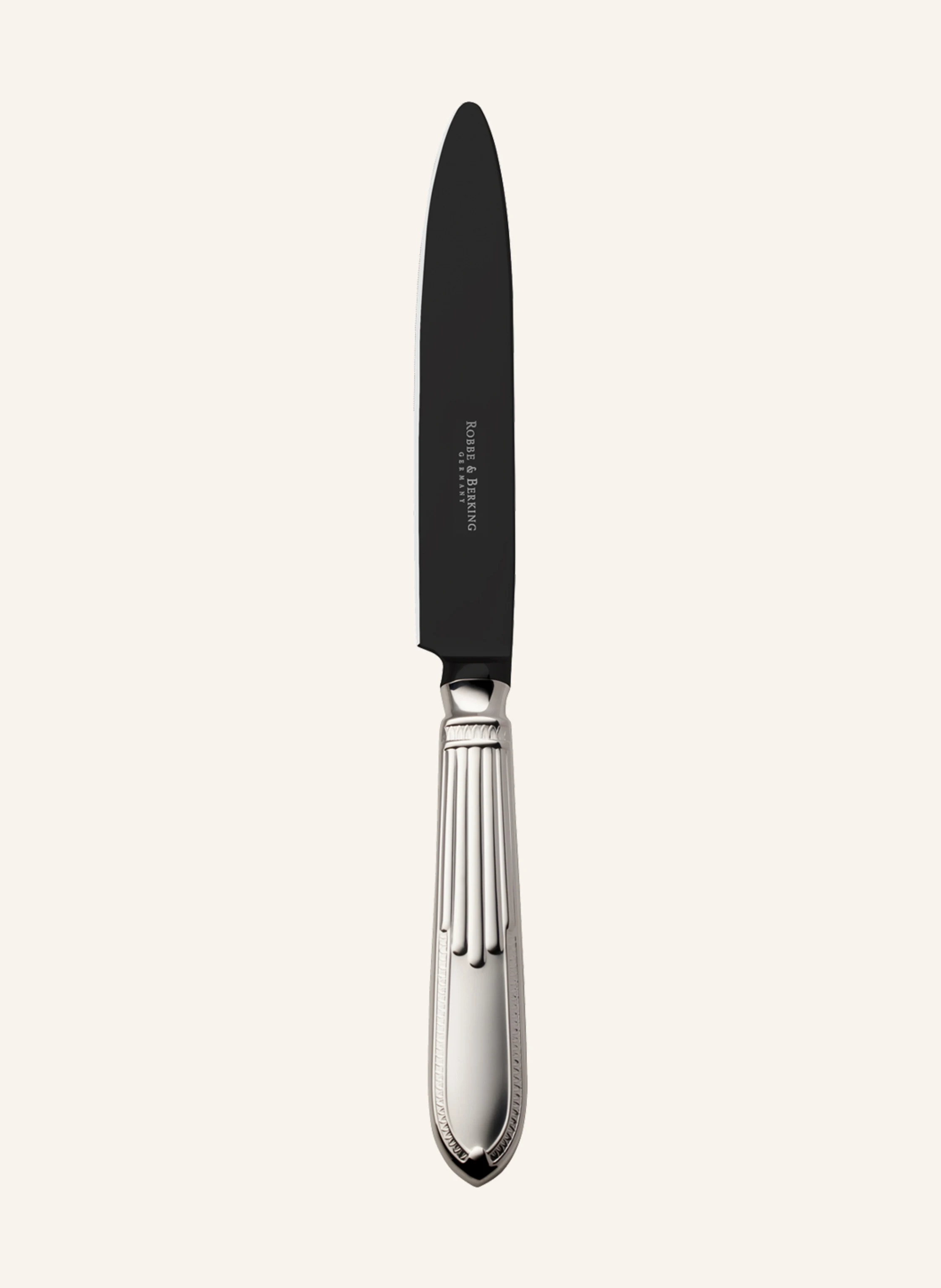 ROBBE & BERKING 24-tlg. Besteckset THE BOX BELVEDERE - FROZEN BLACK EDITION (150g versilbert)