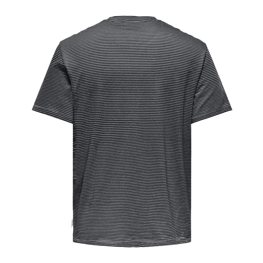 Only & Sons T-shirt Marine Homme Only & Sons Onsbale