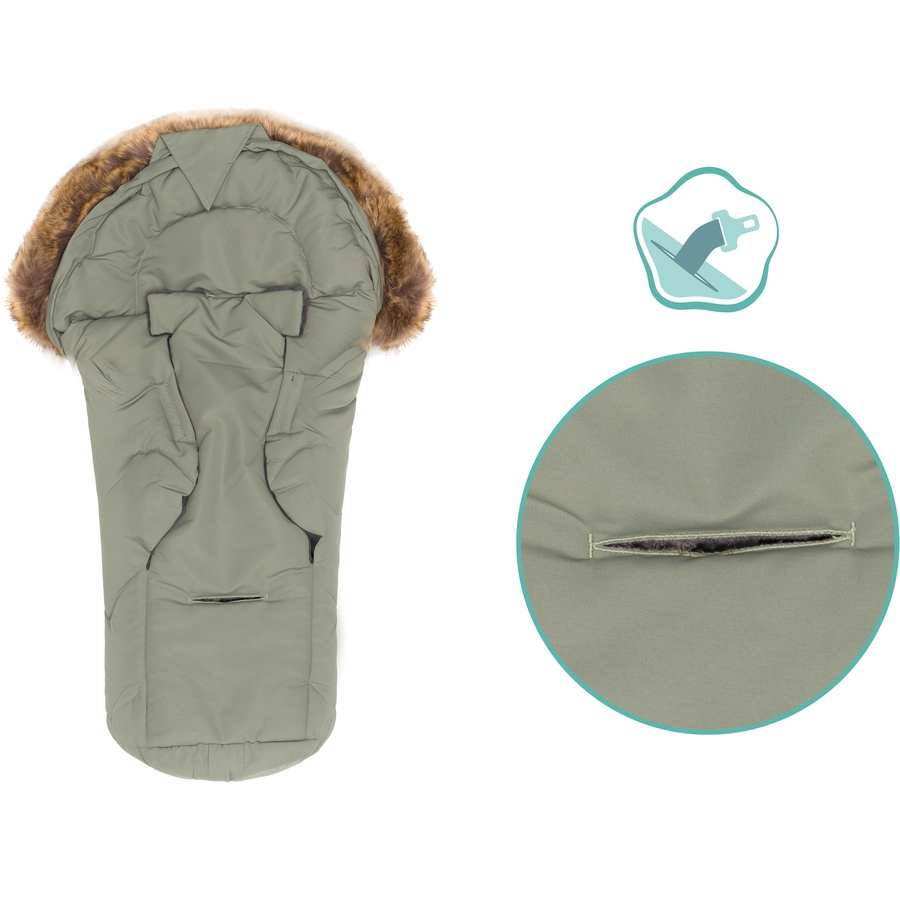 fillikid Winterfußsack Lhotse Gr. 0 Salbei