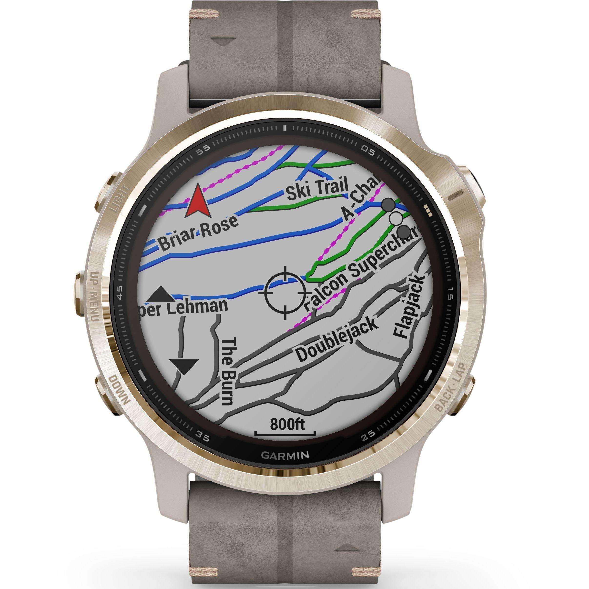 Garmin Fenix 6S Pro Solar Plastic/resin Smart Touch Watch