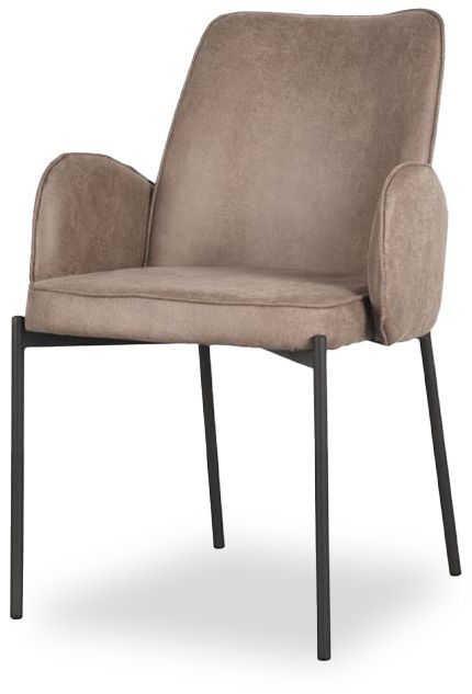 Eetkamerstoel Taupe IH-50.191 Joni B55 x D60 x H86 cm