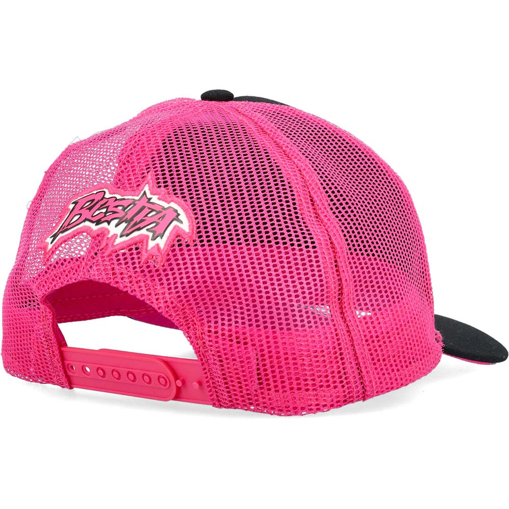 enea bastianini - Casquette trucker 23 Noir / Rose