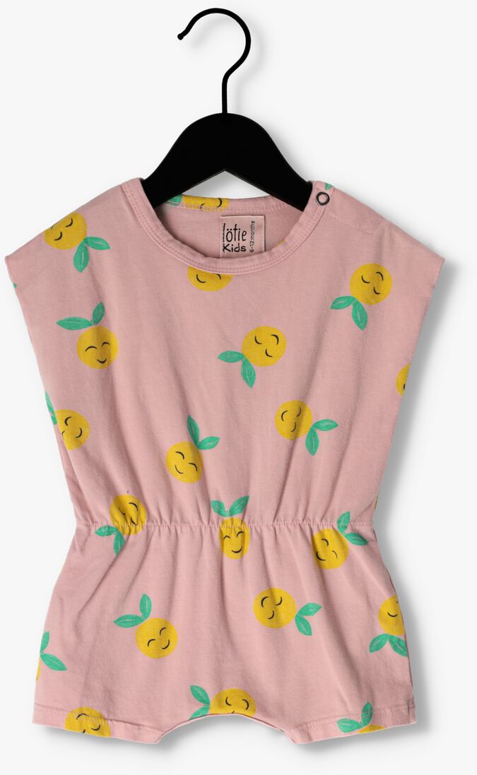 L\u00D6TIEKIDS roze l&ouml;tiekids  baby playsuit