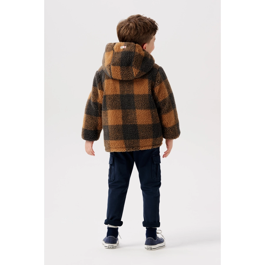 Noppies Winter jacke Ward - Reversible Chipmunk