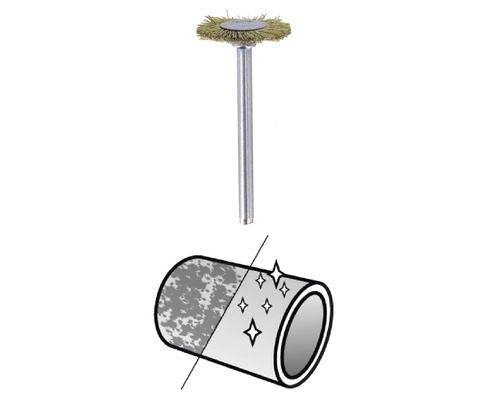 Dremel messingborstel Ø 19,0 mm (535) verpakking van 2