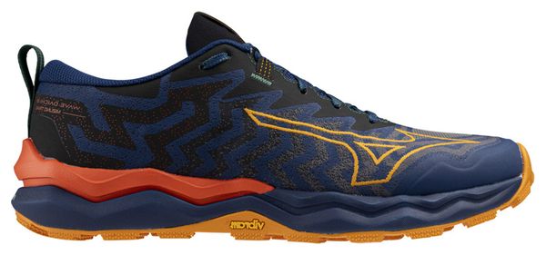 Chaussures Trail Mizuno Wave Daichi 8 Bleu/Orange Homme