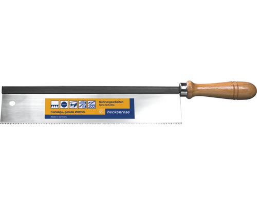 Fijne zaag voor rozenbottel 250 mm recht
