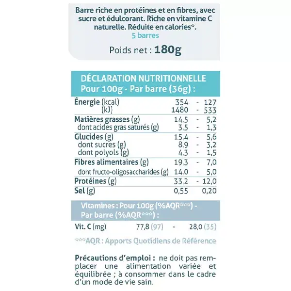 Barra de colágeno marinho Nuviline 5g sabor chocolate-avelã x 5