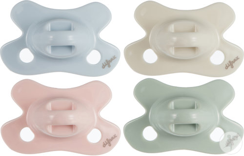Difrax Natural Sucette Nouveau-Né Uni/Pure Assorti 1 Pièce