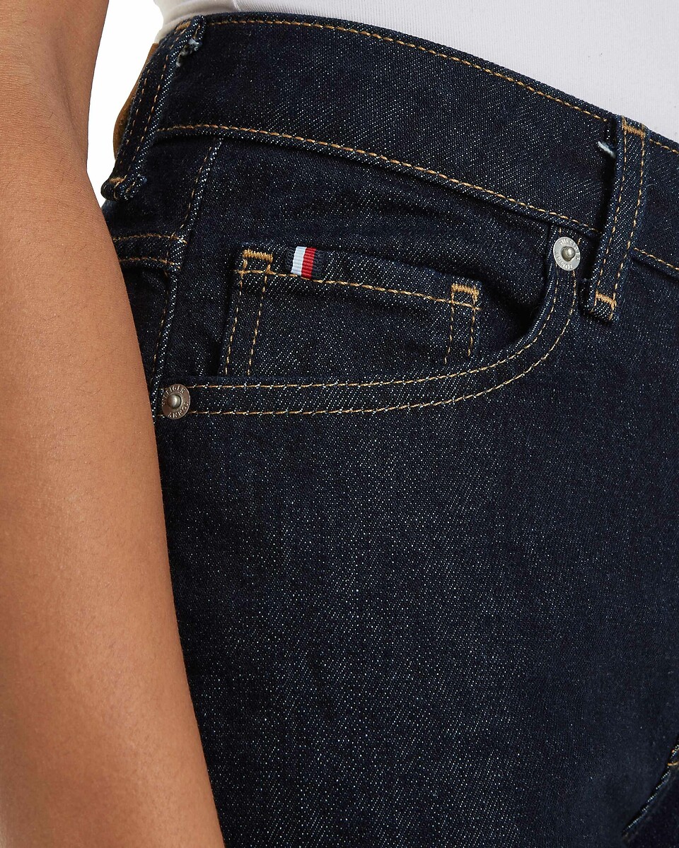 TOMMY HILFIGER<br>Calça jeans, modelo reto, jeans stretch