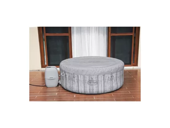 Spa gonflable Lay-Z-Spa Fiji motif bois, 2 a 4 personnes, 180 x 66 cm, 120 Airjet™