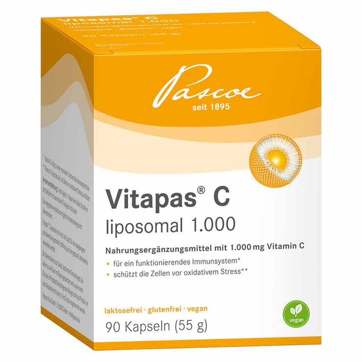 Vitapas C liposomal 1.000 Kapseln, 90 St