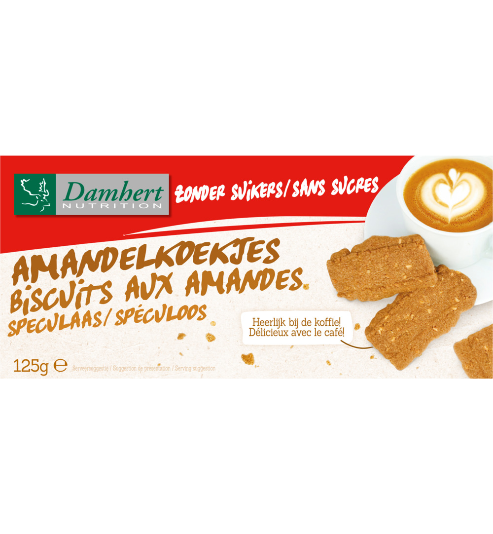 Damhert Amandelkoekjes (125 gr)