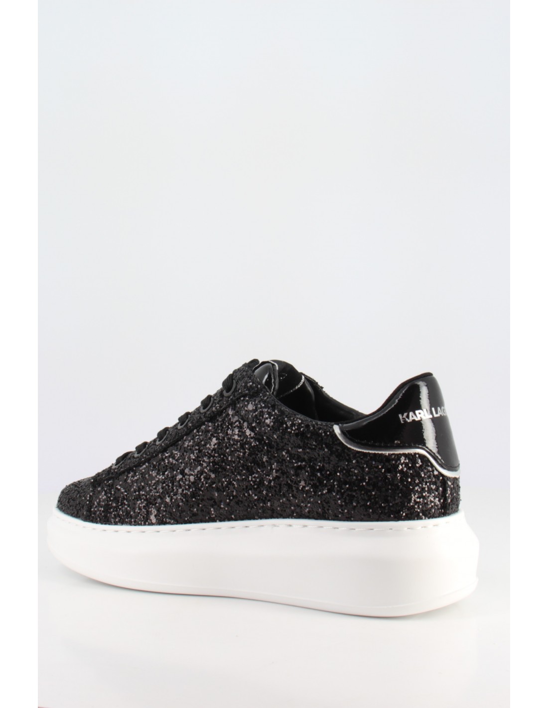 karl lagerfeld Baskets de ville Femme Kapri Karl NFT Lo Lace Noir Paillettes