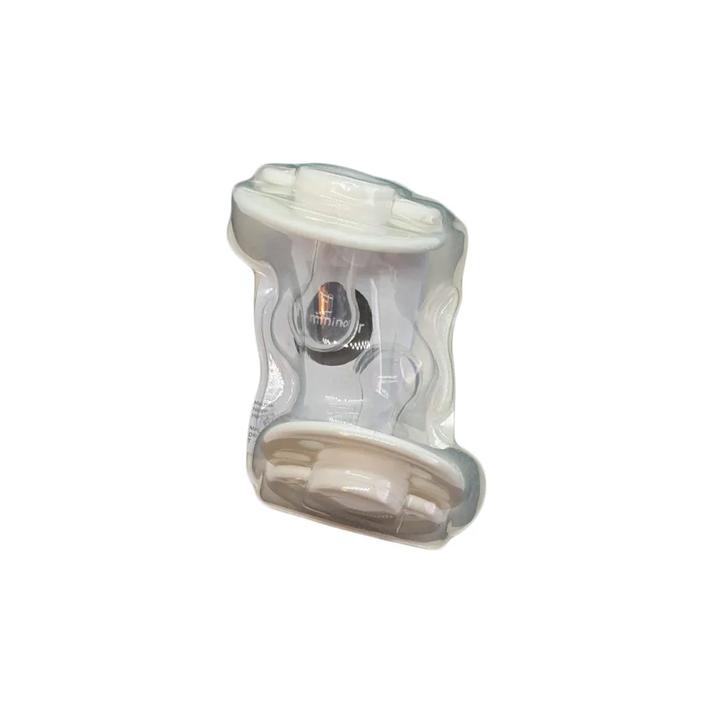 Mininor silikonesut 6 mdr , hvid - 2 stk