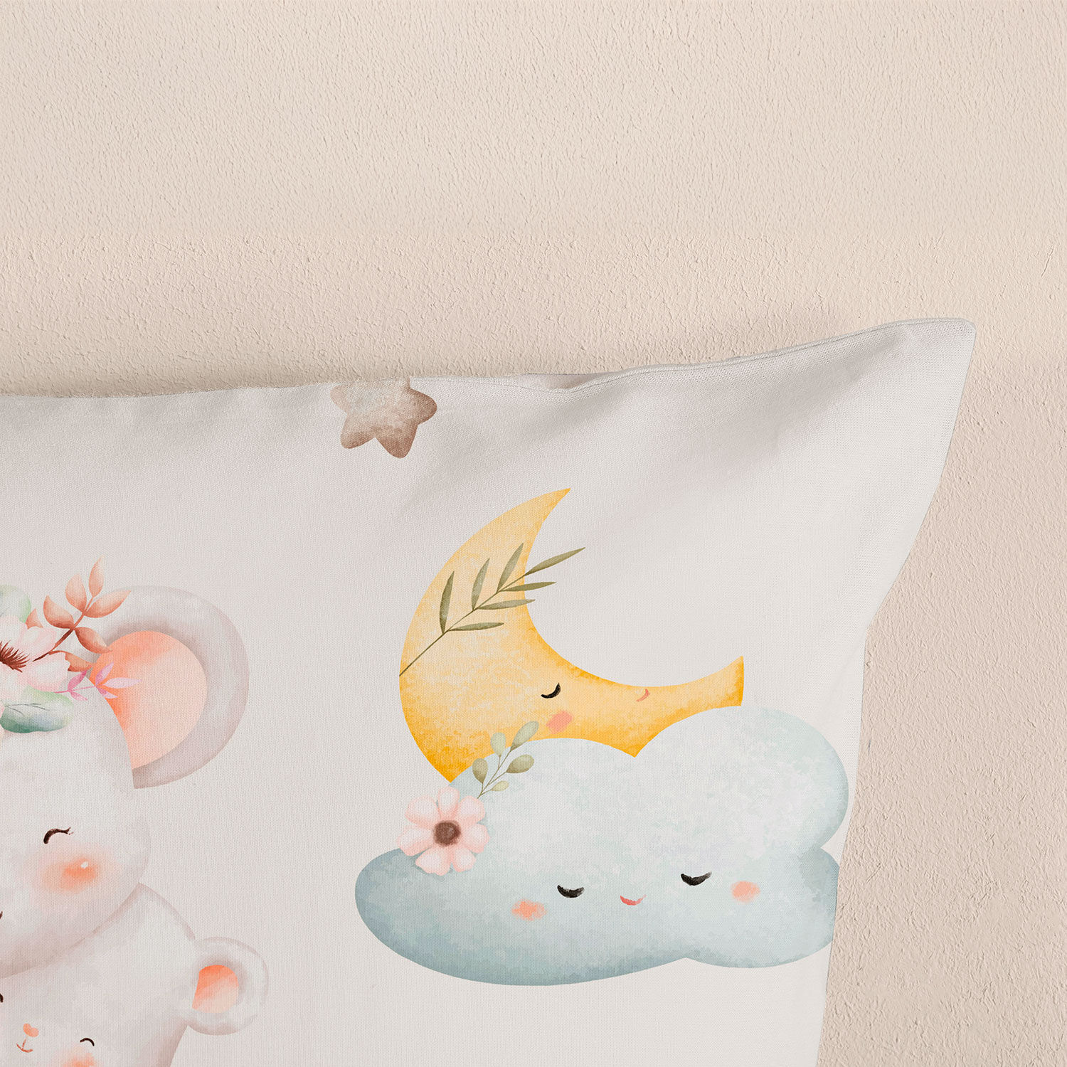 Bettwäsche mit süssen Tiermamas & Babys
